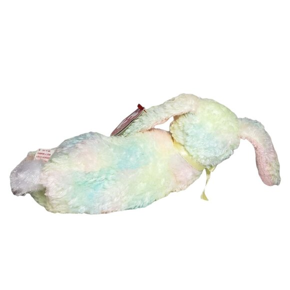 Ty Beanie Babies COTTONBALL Bunny Rabbit Easter Retired 2001 Tags Easter - Picture 3 of 9